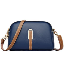 Bolsa Feminina Class Couro Legítimo - Azul - Vizzio Bags