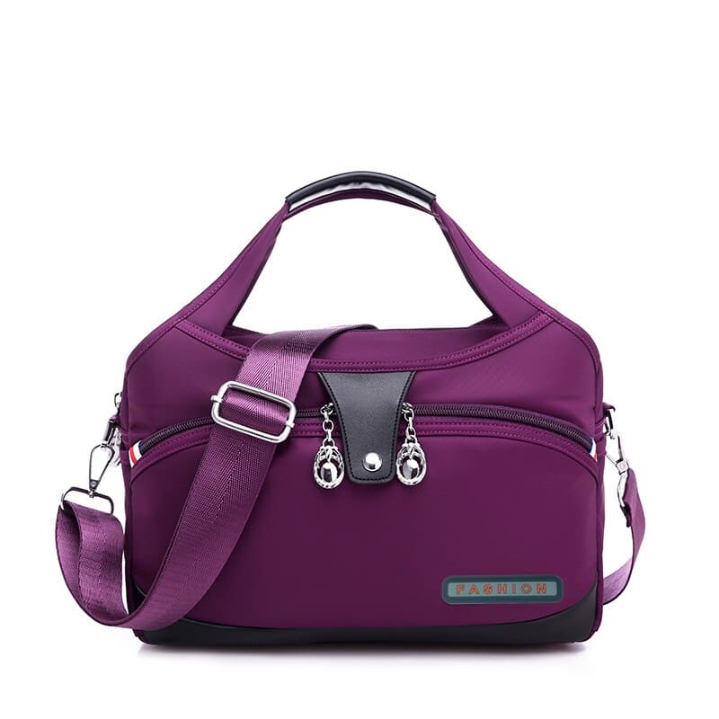 Bolsa Feminina Fashion Impermeável - Roxa - Vizzio Bags