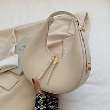 Bolsa Feminina Hobo Anna - Off White - Vizzio Bags