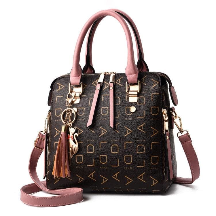 Bolsa Feminina Luxo LadyPurse - Rosa - Vizzio Bags