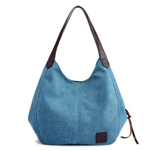 Bolsa Feminina Vintage Itália - Azul - Vizzio Bags