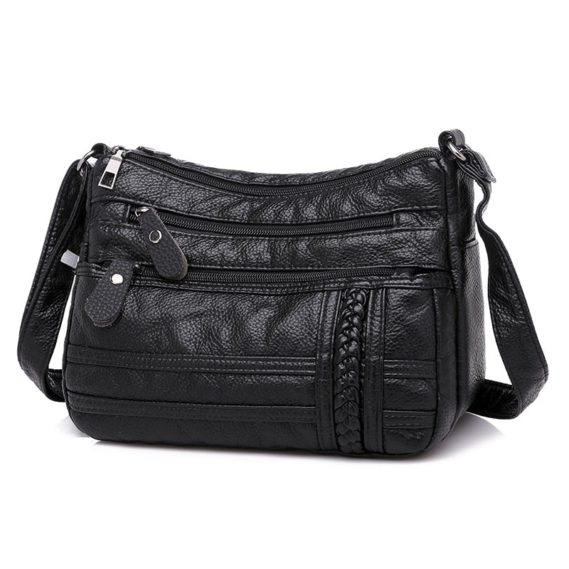 Bolsa Feminina Vogue Urban - Preta - Vizzio Bags